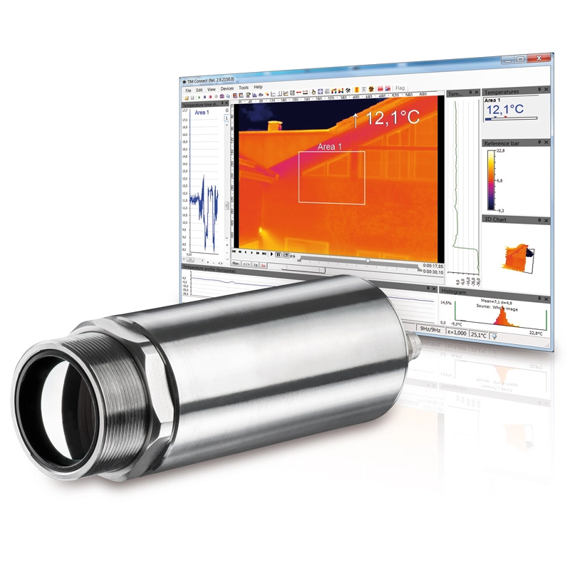 Pyrometer with spotfinder (TIM 8)