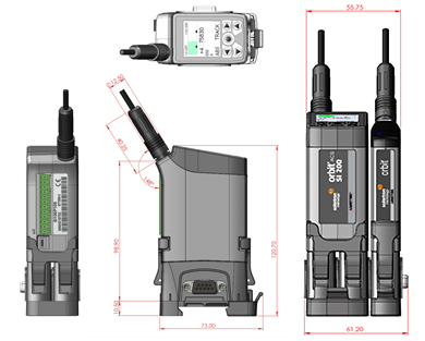 Digital Gauging Probe Spring Push DPS
