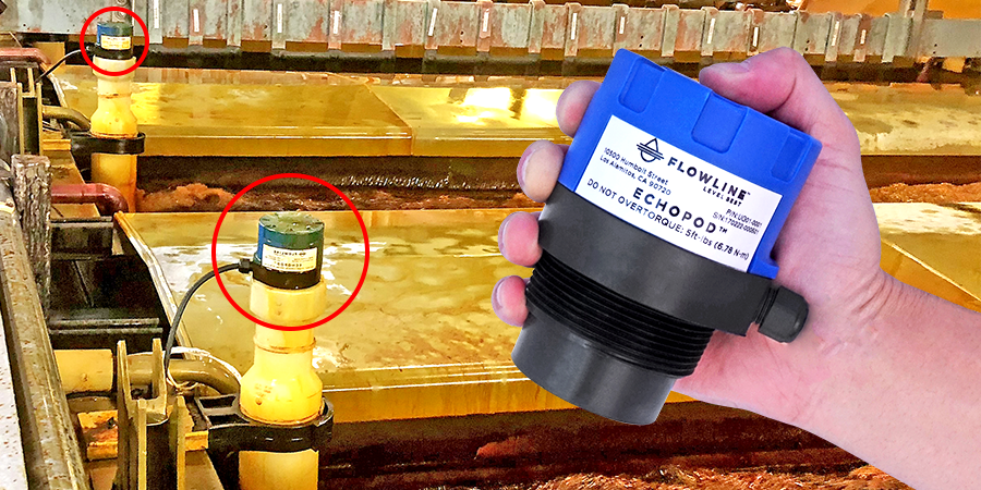 Municipal Bleach Storage Tank Liquid Level Sensor