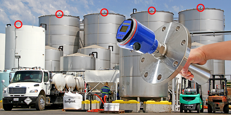 Agriculture Fertilizer Distributor Radar Level Sensor