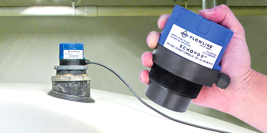 Hot Water Storage Tank Ultrasonic Level Sensor