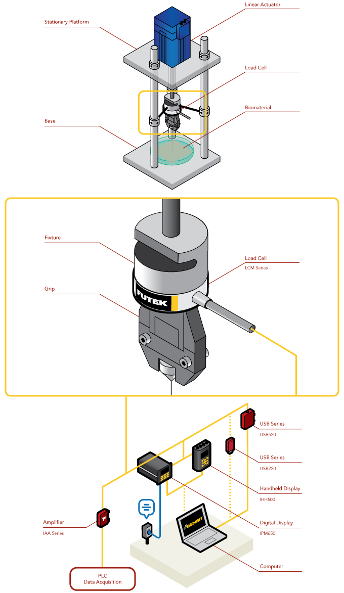 Load Cell - Biomedical Research Testing